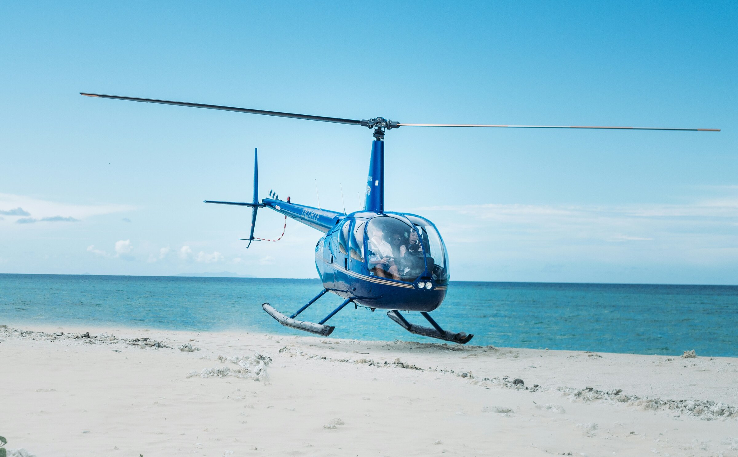 Aerial view of Greek coastline — security and private protection
