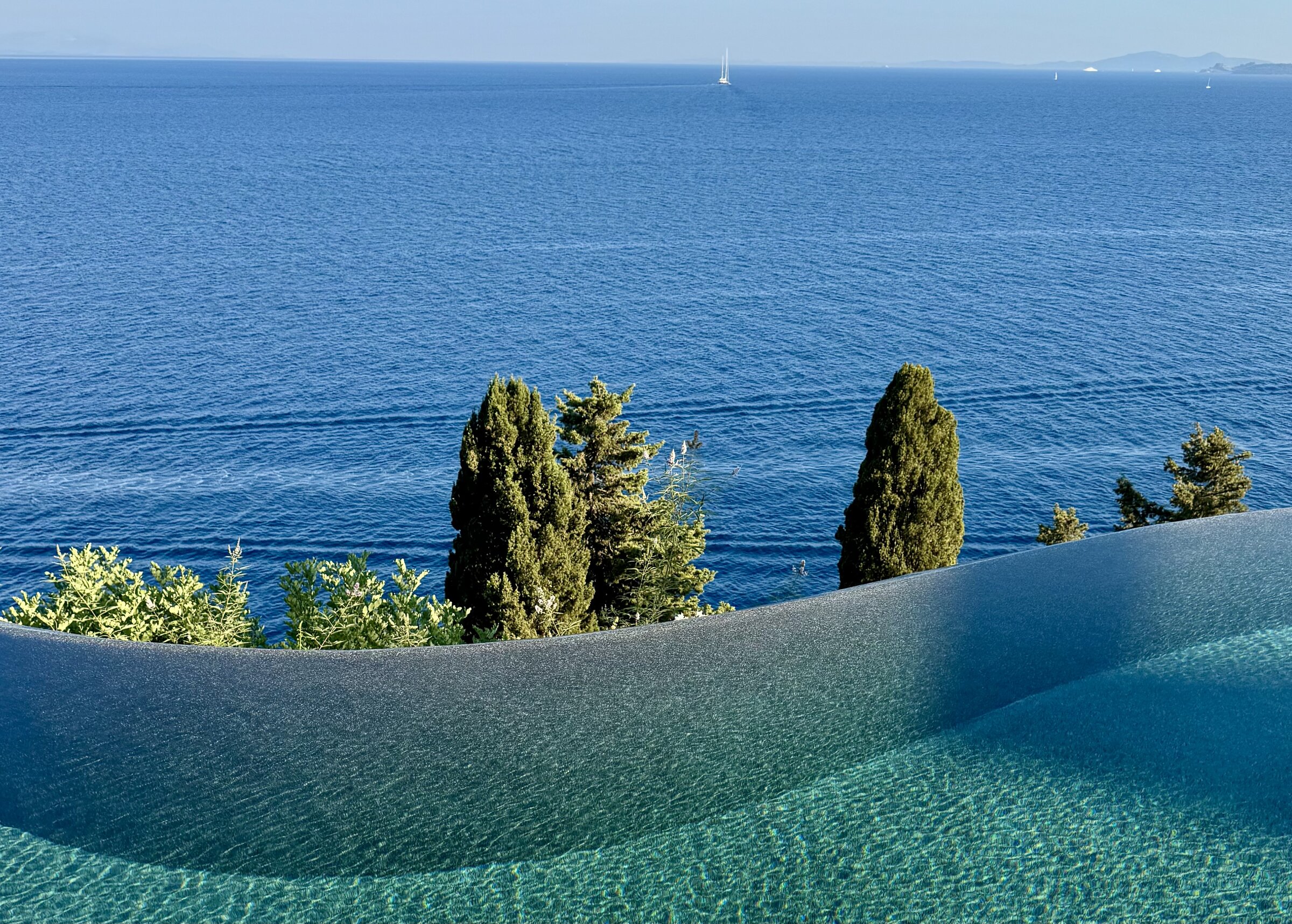 Private pool, Corfu — lifestyle and concierge Greece