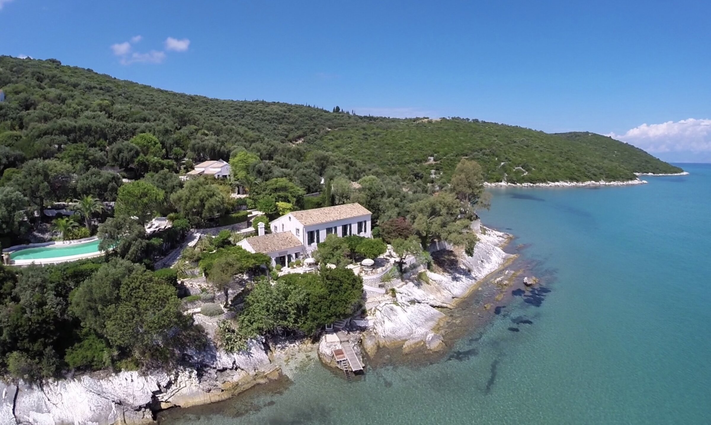 Waterfront villa Corfu — insurance for international property owners Greece